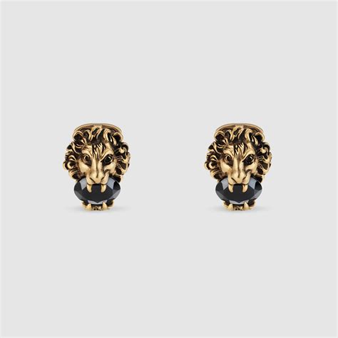 gucci lion cufflinks|gucci cufflinks.